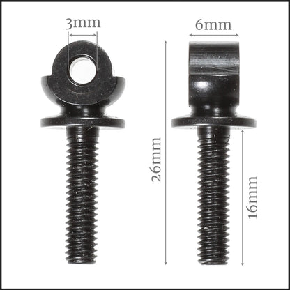 Recknagel Sling Swivel M4 Thread (Collared)