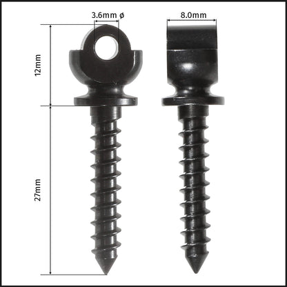 Recknagel Sling Swivel Wood Screw (Collared)