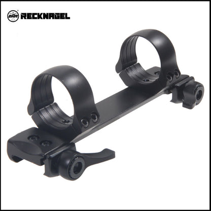 Recknagel One-Piece Picatinny Rings, Quick Release