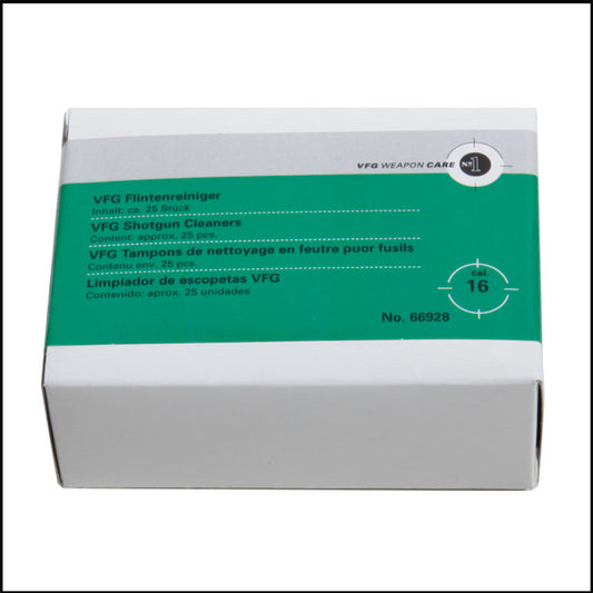 VFG Cleaning Felts for 16 Bore