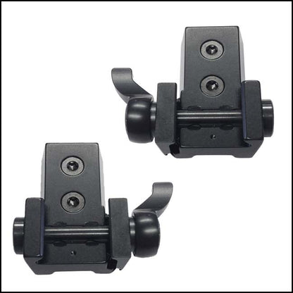 Recknagel Weaver/Picatinny Mounts for Zeiss Rail (QD Lever)